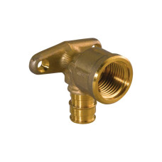 1023034 Водорозетка латунь Q&E з фланцем Ø16 х 1/2&Prime; BP висота 43 мм Uponor GmbH