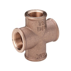 3180 Хрестовина бронзова Ø1/2″ В (320614) Viega GmbH Німеччина