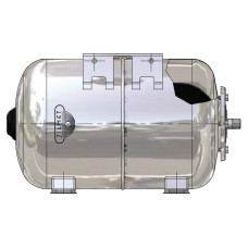 1110010003 Бак розширювальний ULTRA INOX-PRO горизонтальний 100 л Ø1″ 10 bar -10/+99°C Zilmet S.p.A.