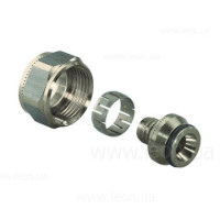 1045542 Різьбовий адаптер хром PE-Xa євроконус PN10 S3.2 Ø16 x 2,2 x 3/4&Prime; Uponor GmbH