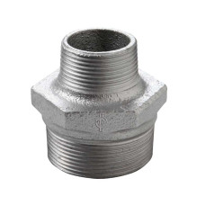 24525053 Перехідник оцинкований (білий чавун) Ø1″ х 1/2″ ЗЗ Berg Montana