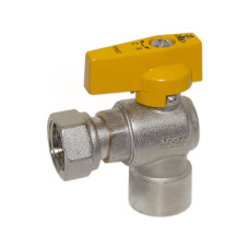 527004040G Кран газовий кутовий Ø1/2″ В х 1/2″ В (накидка гайка) BIANCHI F.lli S.p.A.