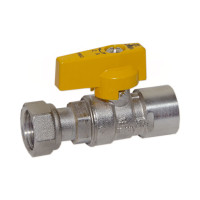 528005050G Кран (газ) прямий Ø3/4″ В х 3/4″ В (накидка гайка) BIANCHI F.lli S.p.A.