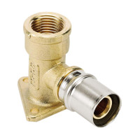 40542004 Коліно настінне (прес) Ø20 х 1/2″ В Idrosanitaria Bonomi S.p.a.