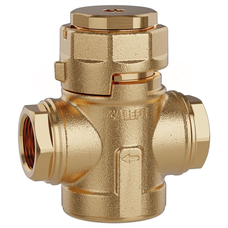 577105 Осадовий фільтр Ø3/4″ з функцією закриття FILTERSTOP Caleffi S.p.a.