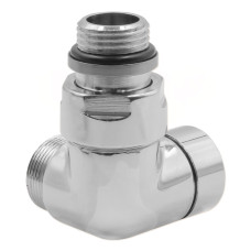 V74211BSX Кран відсікаючий трьохосьовий ХРОМ Ø1/2″ х 24-19 SX (лівий) CORNER Carlo Poletti Srl