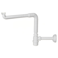 359SP Сифон для умивальника LUNA (під автопробку) Ø32 х 1 1/4″ Ghidini SpA