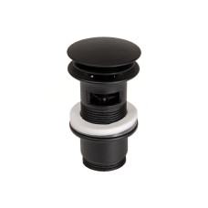 496114N Випуск латунний GOLF чорний NERO Ø1 1/4&Prime; x 63 з переливом Ghidini SpA