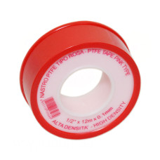 1343ROS000 Стрічка високотемпературна тефлонова червона P.T.F.E (1/2″) 12 мм х 12 м х 0,1 мм GoPlast S.r.l.