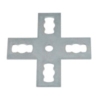 165828 MPR-Пластина Х- подібна S+ оцинкована 41х21-41х124 MÜPRO GmbH
