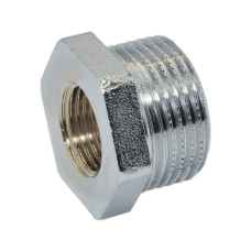 F593CR002 Перехідник (хром) (футорка) Ø1/4&Prime; х 3/8&Prime; ВЗ FP Pattaroni