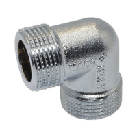 F796CR001 Коліно (хром) Ø3/8&Prime; ЗЗ FP Pattaroni