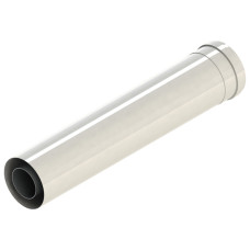 A371 Подовжувач коаксиальний з розтрубом для традиційних котлів Ø60/100 - L=500 mm GROPPALLI S.R.L.