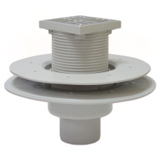 EAS35AI Трап вертикальний фланцевий з ″сухим затвором″ (кулька) INOX Ø50 х 100 мм REDI s.p.a.