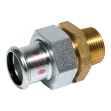 384042000 Збірка сталева Ø42 х 1 1/2″ З оцинкована (опалення) STEELPRES® RM