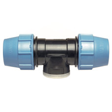 1007 UNIDELTA Трійник Ø63 х 1 1/4&Prime;В х 63 PN16 PP-B (УФ захист)