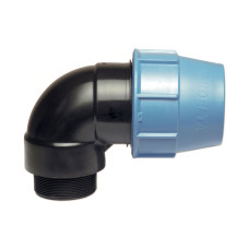 1008 UNIDELTA Коліно Ø110 х 4&Prime; З PN16 PP-B (УФ захист)