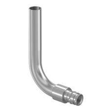 1023045 Коліно хром Q&E для підключення радіатора Ø16 х 15 мм L=300 мм Uponor GmbH