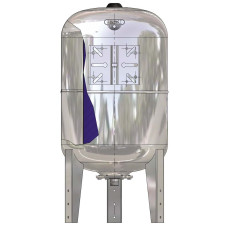 1110010002 Бак розширювальний ULTRA INOX-PRO вертикальний 100 л Ø1″ 10 bar -10/+99°C Zilmet S.p.A.
