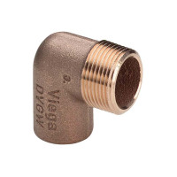 94092g Коліно Ø22 х 1/2&Prime; З (бронза) (136307) Viega GmbH