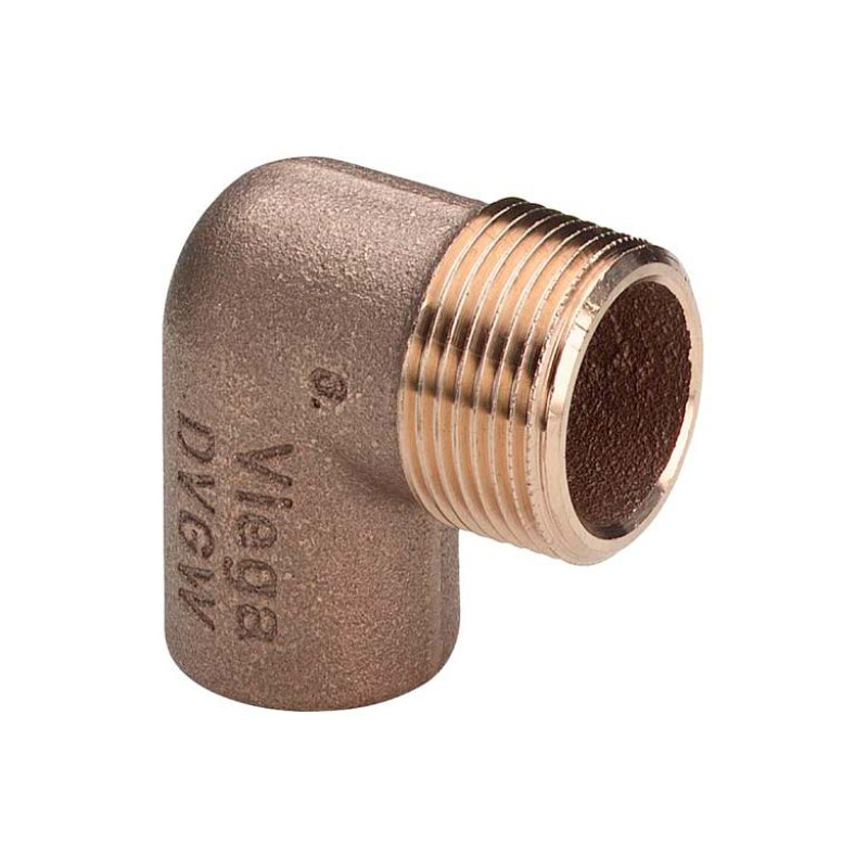 94092g Коліно Ø22 х 3/4&Prime; З (бронза) (107208) Viega GmbH