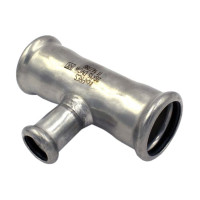 192054028 Трійник редукційний нержавіючий Ø54 х 28 х 54 INOXPRES® RM