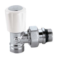 338402 Кран-термостат радіаторний універсальний М23 х 1,5 x 1/2″ кутовий 10 bar Caleffi S.p.a.