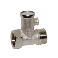 36360004 Запобіжний клапан для бойлера Ø1/2″ (відкривання 8,0 bar) Idrosanitaria Bonomi