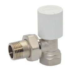 56010404 Кран радіаторний Ø1/2″ кутовий PN10 +95°C Idrosanitaria Bonomi