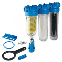 RA6095234 Фільтр HYDRA RAINMASTER TRIO Ø1&Prime; (латунь) + картриджи RAH, FA, LA 45°C 8 bar KIT Atlas Filtri s.r.l.