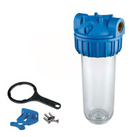 ZA111T111 Фільтр-колба PLUS 3P 1/2&Prime; (латунь) 10&Prime; (senior) MFO SX TS 45°C 8 bar KIT Atlas Filtri s.r.l.