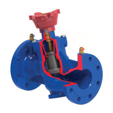 EKOFLUX.S020016 Фланцевий балансувальний клапан DN200 (ущільнення EPDM) -10/+140 °C 16 bar Brandoni S.p.A.