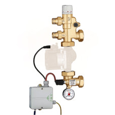 182525 Блок регуляції температури (без насоса) 25÷55°C 10 bar Caleffi S.p.a.