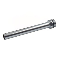 A42700CB Трубка для під`єднання сантехприладів Ø1/2″ x Ø15 L=140 мм ХРОМ Carlo Poletti Srl