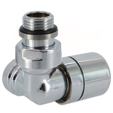 V176310CBSX Кран-термостат трьохосьовий ХРОМ Ø1/2″ SX (лівий) FIRST CORNER Carlo Poletti Srl