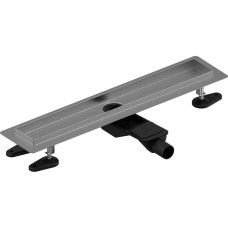 1136407 Душовий лоток НИЗЬКИЙ СРІБНИЙ Ø40 30/600 мм AQUA AMBIENT Uponor GmbH