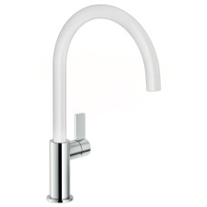 FLAG Змішувач для кухні (crome and Polar white) FL96113WC CARLO NOBILI SPA (Італія)
