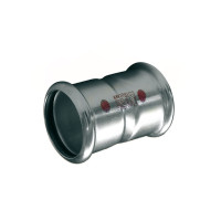 383035000 Муфта сталева Ø35 оцинкована (опалення) STEELPRES® RM