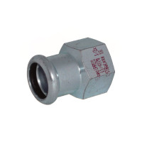 390102028 Перехідник сталевий Ø28 х 1/2&Prime; В оцинкований (опалення) STEELPRES® RM
