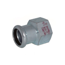 390100028 Перехідник сталевий Ø28 х 1&Prime; В оцинкований (опалення) STEELPRES® RM