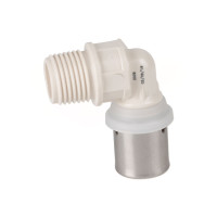 VS0150525 / VS0152525 BRAVO PRESS PPSU Коліно Ø20 (2,0) х 3/4&Prime; ЗР Valsir S.p.A.