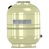 11A0008010 BEIGE Бак розширювальний HYDRO-PLUS 80 л 1&Prime; NPT вертикальний, кронштейн зверху Ø450 H=621 мм 10 bar -10/+99°C Zilmet S.p.A.