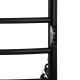 Рушникосушарка UNIO LD ЕU 500-500-5 BLK Драбинка Дуга електро чорна