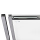 Душові двері в нішу Qtap Taurus CRM201-11.C6 97-108x200 см, скло Clear 6 мм, покриття CalcLess