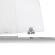 Душові двері в нішу Qtap Taurus CRM201-11.C6 97-108x200 см, скло Clear 6 мм, покриття CalcLess