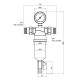 Фільтр самопромивний Thermo Alliance Standa 3/4" тонкого очищення SF127W20