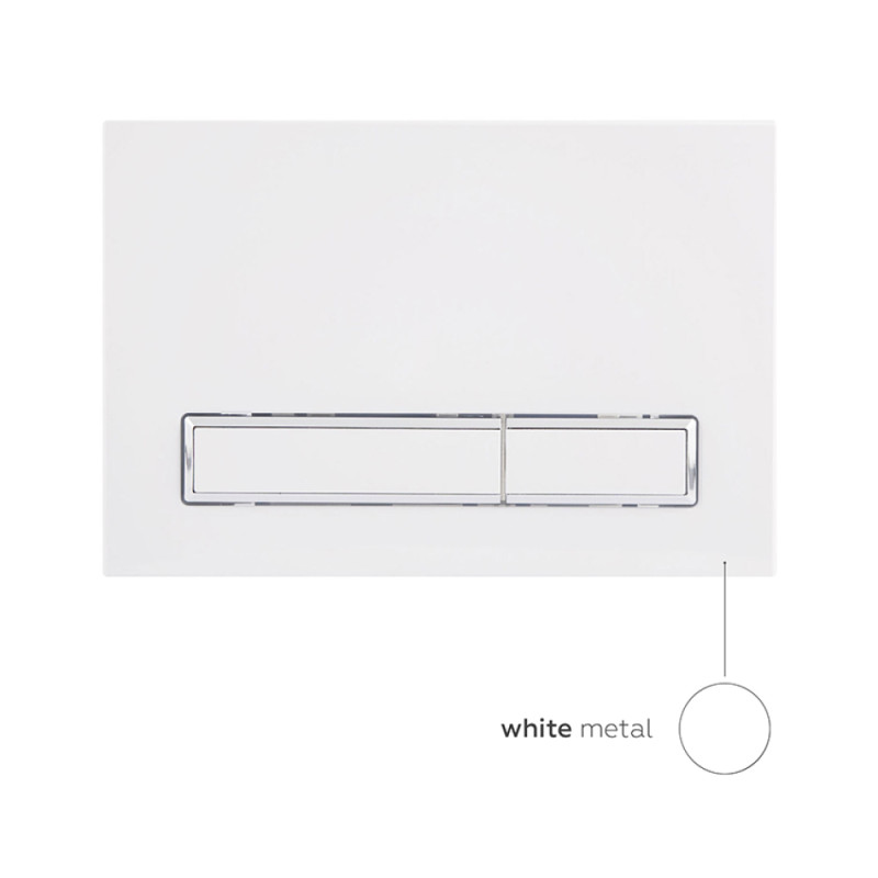 Готове рішення Qtap для ванної кімнати: підвісний унітаз Tern Rimless 490x340x350 + комплект інсталяції Nest 4 в 1 (лінійна клавіша White)