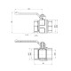 Кран кульовий Icma 1" 1/4 прямий №350