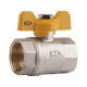 Кран кульовий Thermo Alliance Base 1/2" ВР для газу (метелик) SD602G15