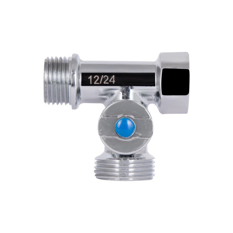 Кран приладовий кульовий Thermo Alliance Standart 1/2"х3/4"х1/2" ЗЗВ SD186W152015